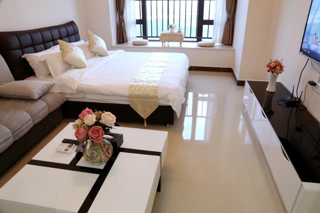 Guangzhou Yi Long International Apartment Szoba fotó