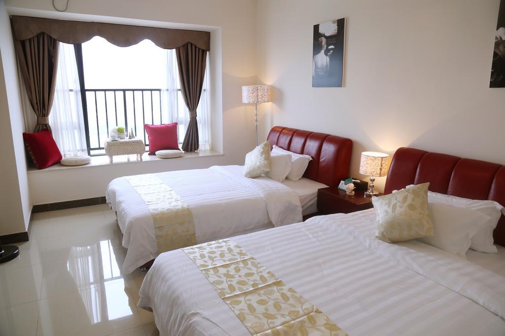 Guangzhou Yi Long International Apartment Szoba fotó
